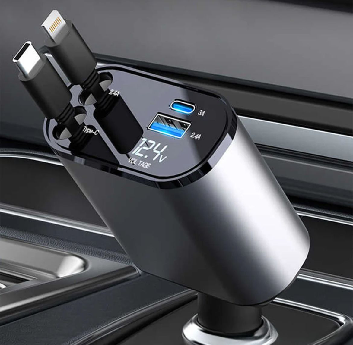 Retractable Car Charger