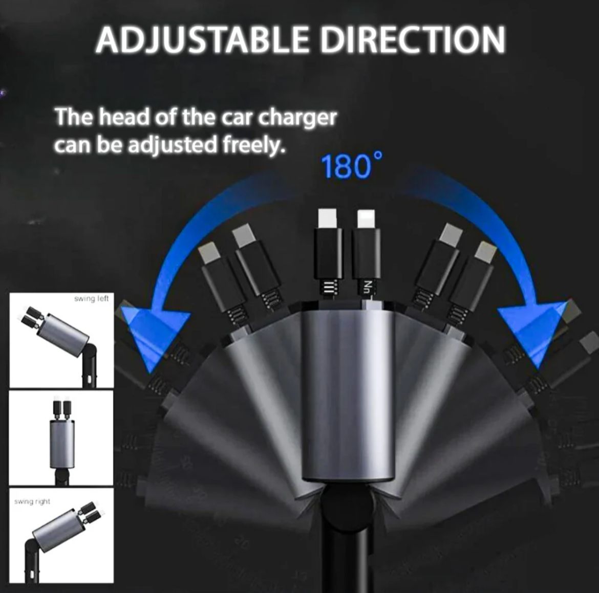 Retractable Car Charger