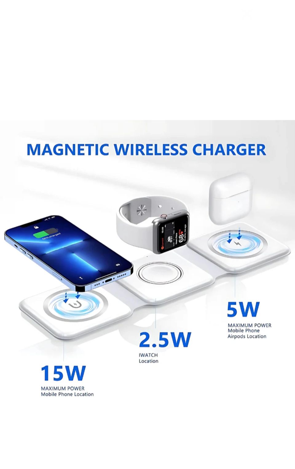 3 in 1 Wireless Charger
