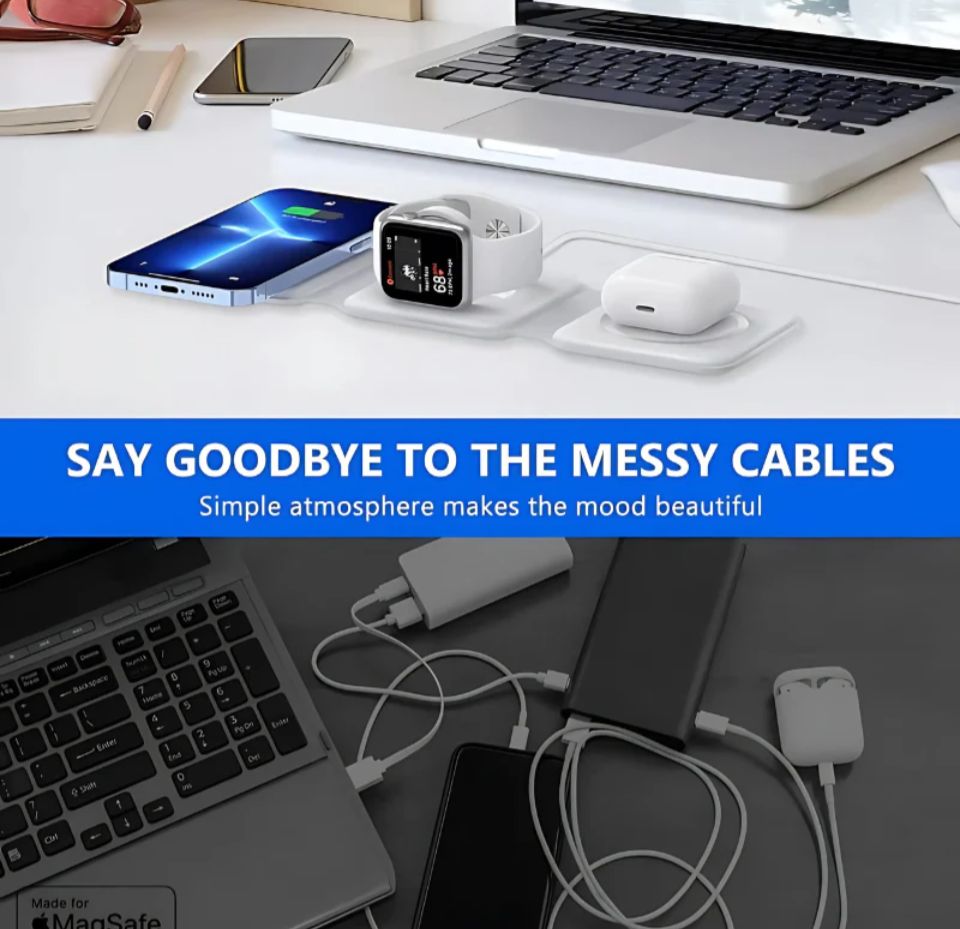 3 in 1 Wireless Charger