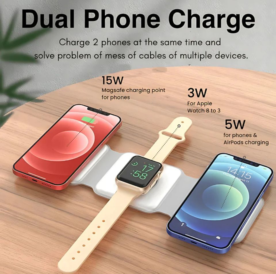 3 in 1 Wireless Charger