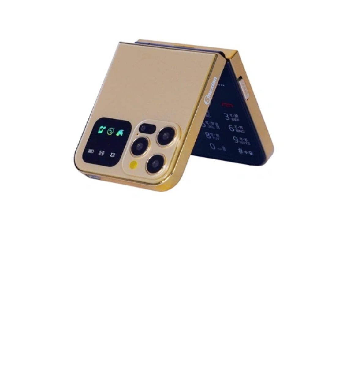 Snexian Rock Smartphone Flip With Front Display Notification